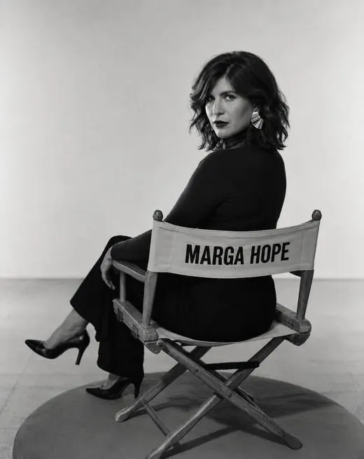 Silla de directora con el nombre Marga Hope